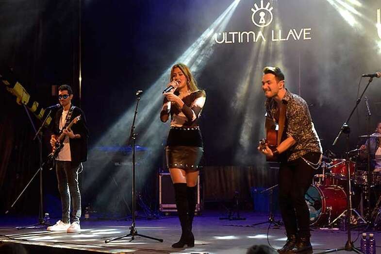 Imagen de un concierto del grupo en Telde/TA